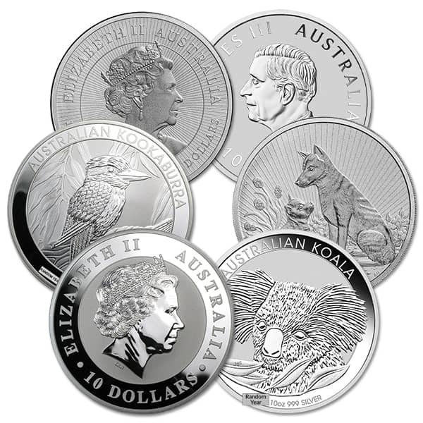 Perth Mint 10 oz silver coin for sale