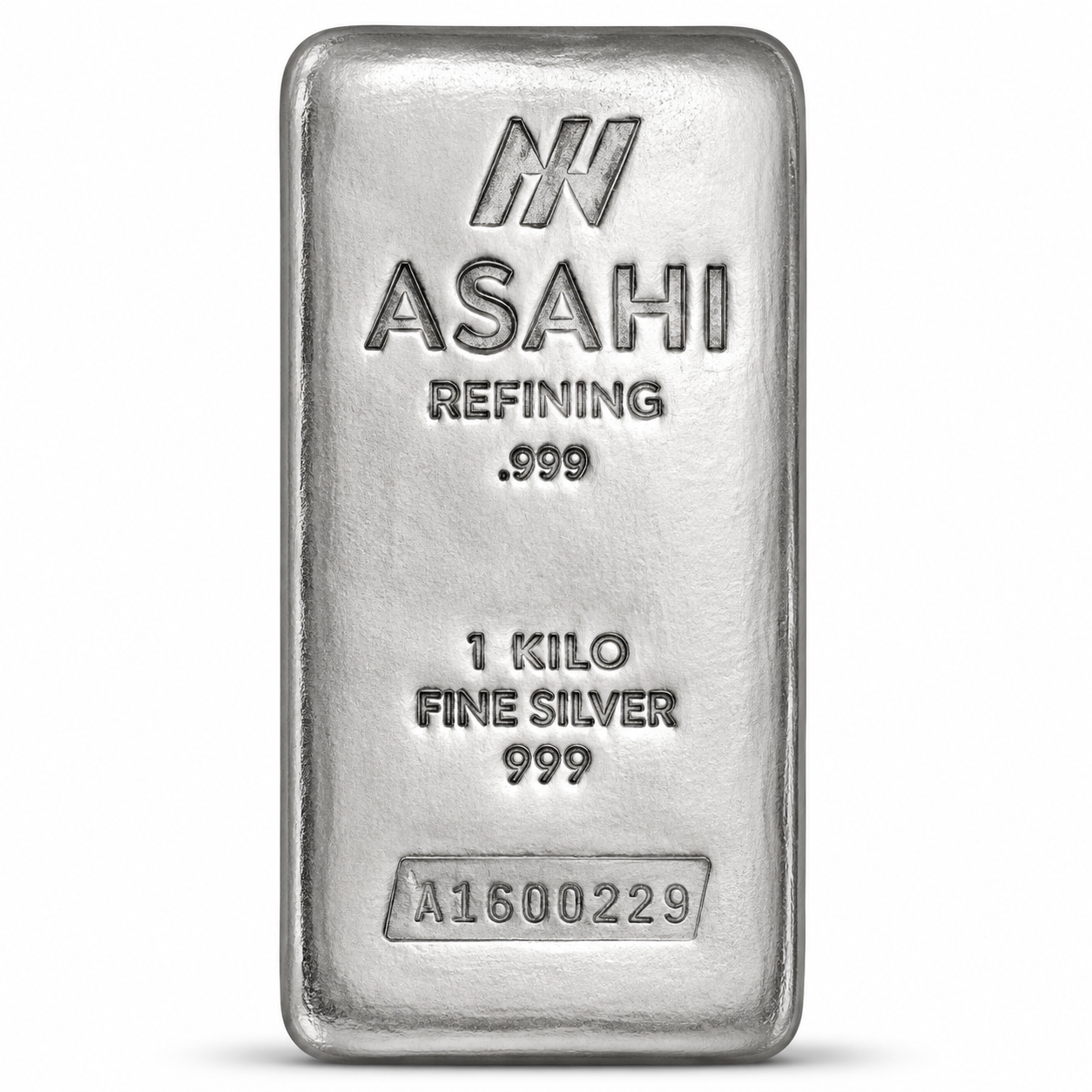 Asahi Kilo Bar - 1 Kilogram (32.151 Troy Oz), .999 Pure Silver