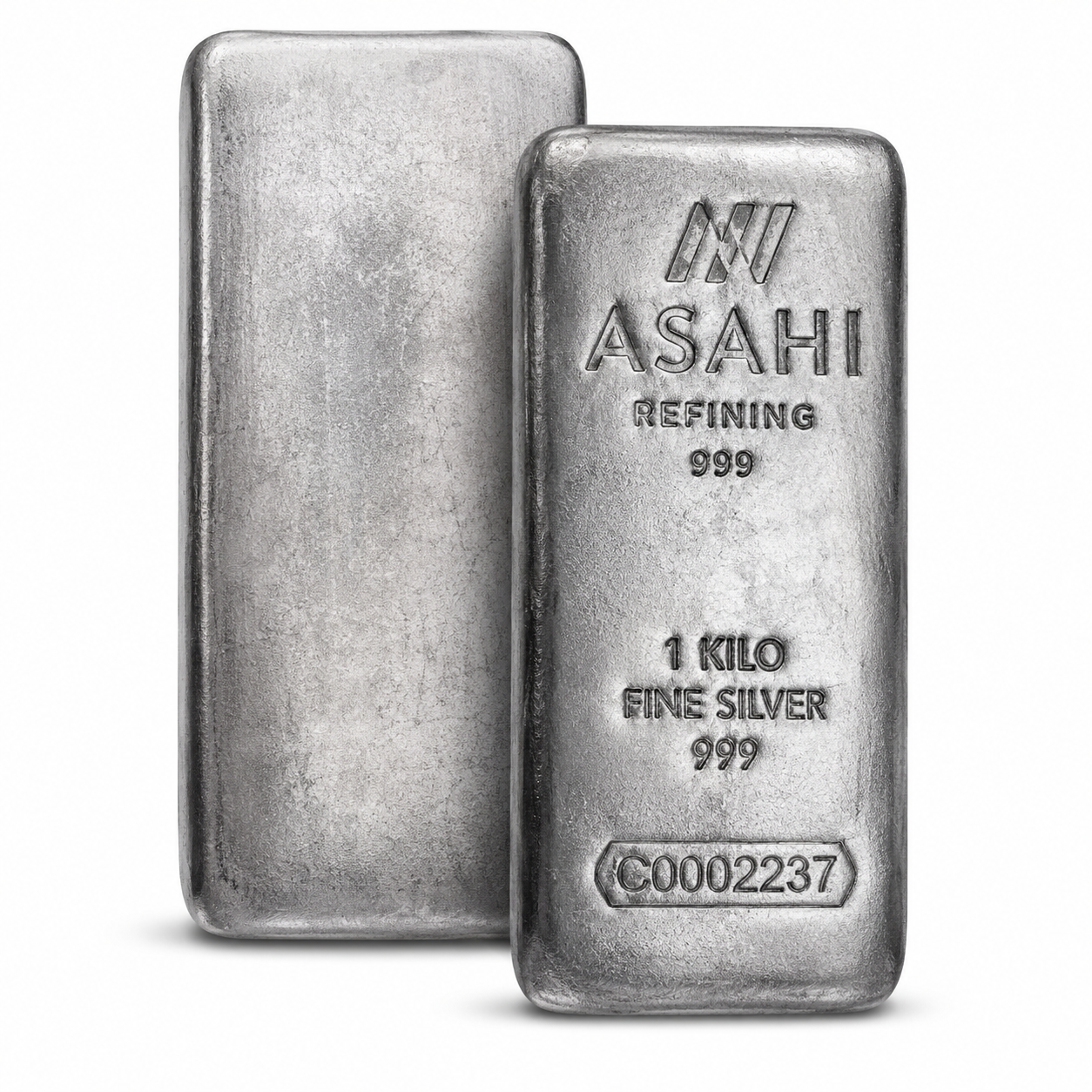 Asahi Kilo Bar - 1 Kilogram (32.151 Troy Oz), .999 Pure Silver - Image 2