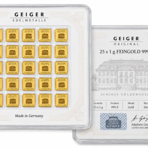 25-by-1gram-multicard-pack-geiger-gold-bars-in-assay-obverse gold bar, gold bars for sale, buy gold bars, where to buy gold bars, gold bar for sale, buying gold bars, buy gold bar, purchase gold bars
